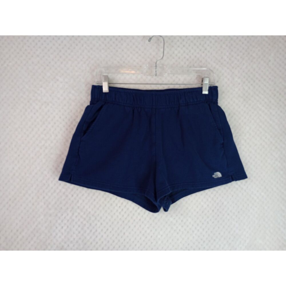 The North Face Half Dome Women's Medium Blue Short Fleece Shorts